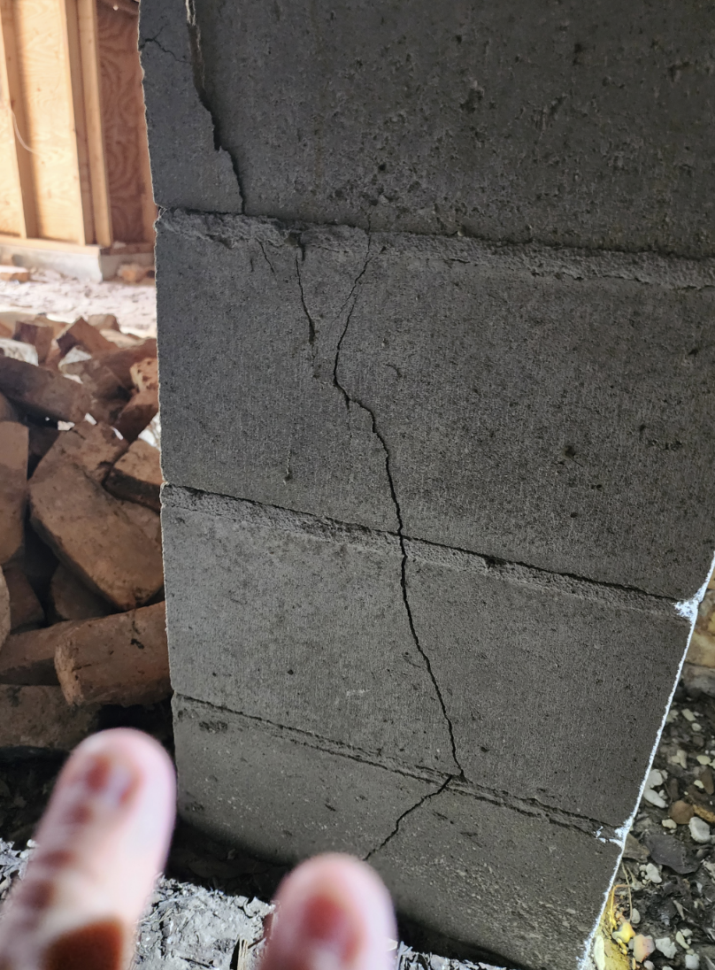 Foundation Pier Condition Inspection 2
