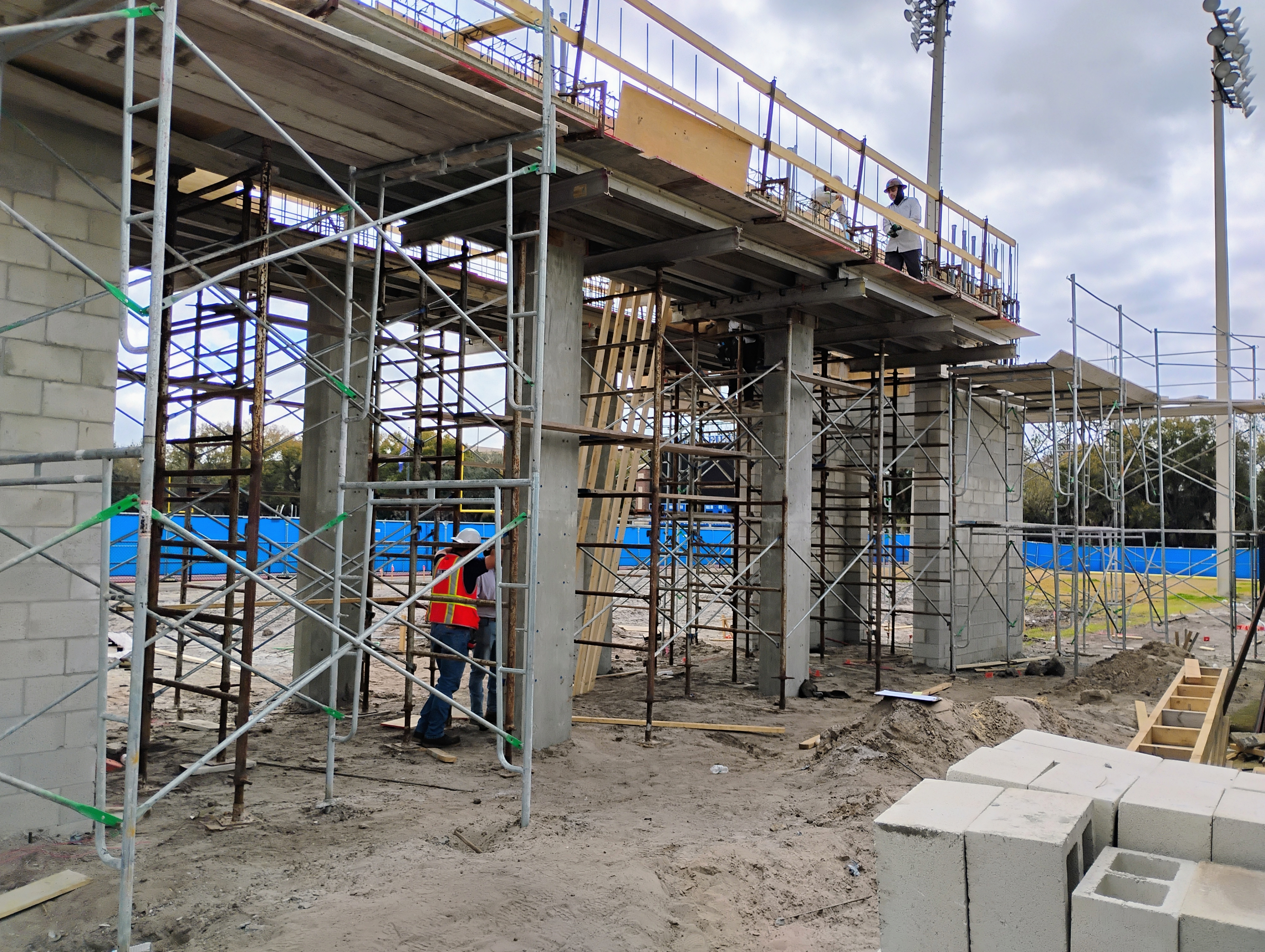 Jesuit HS Stadium Press Box