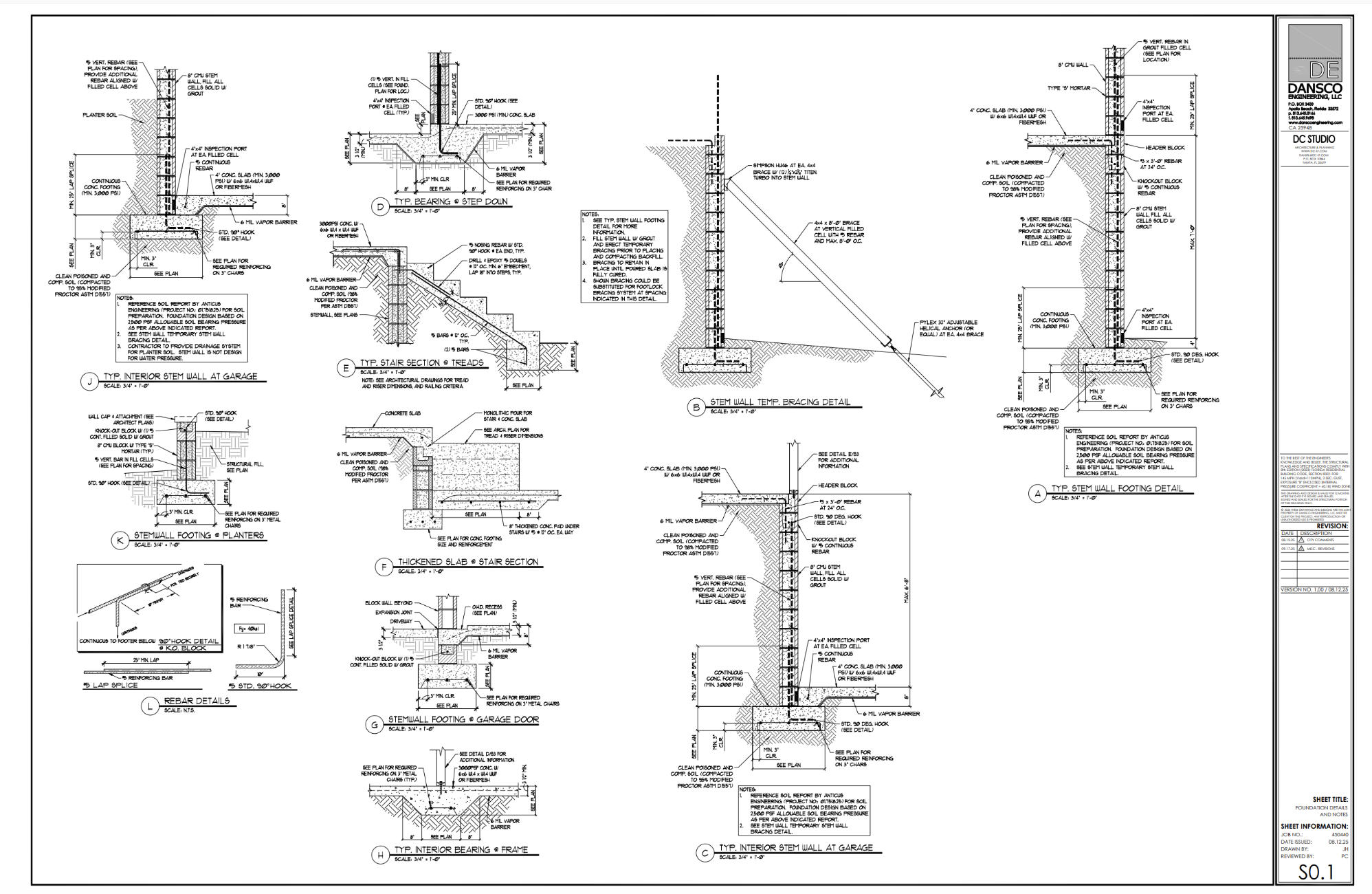 Custom Residence Foundation Design 2