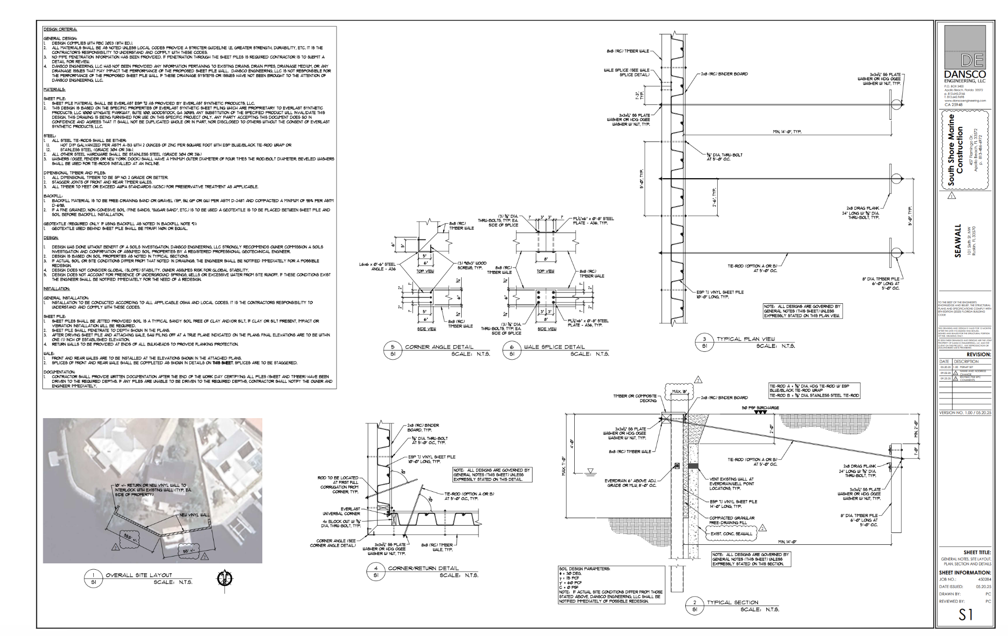Seawall Engineering — South Shore Marine