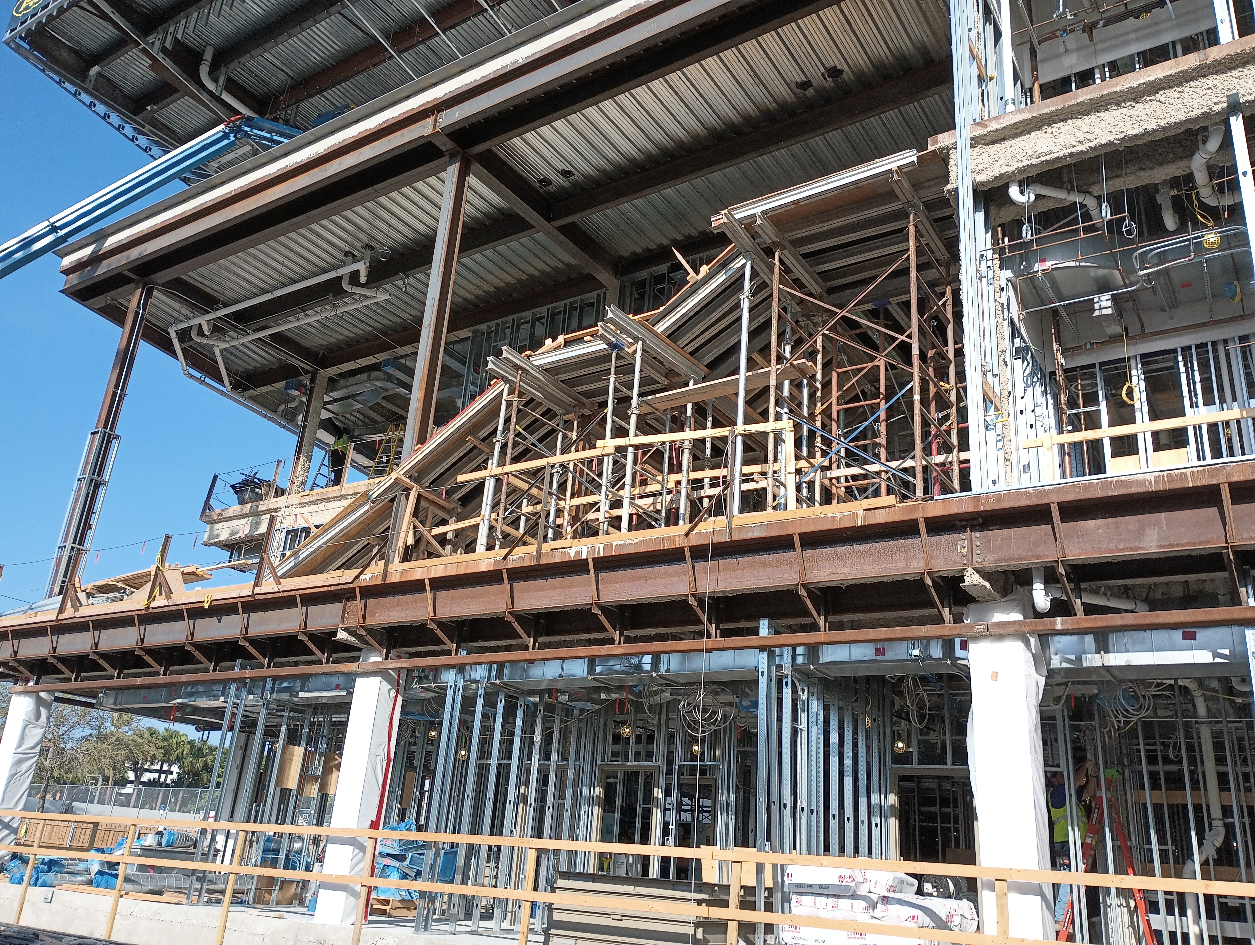 Tampa Prep Stair Shoring