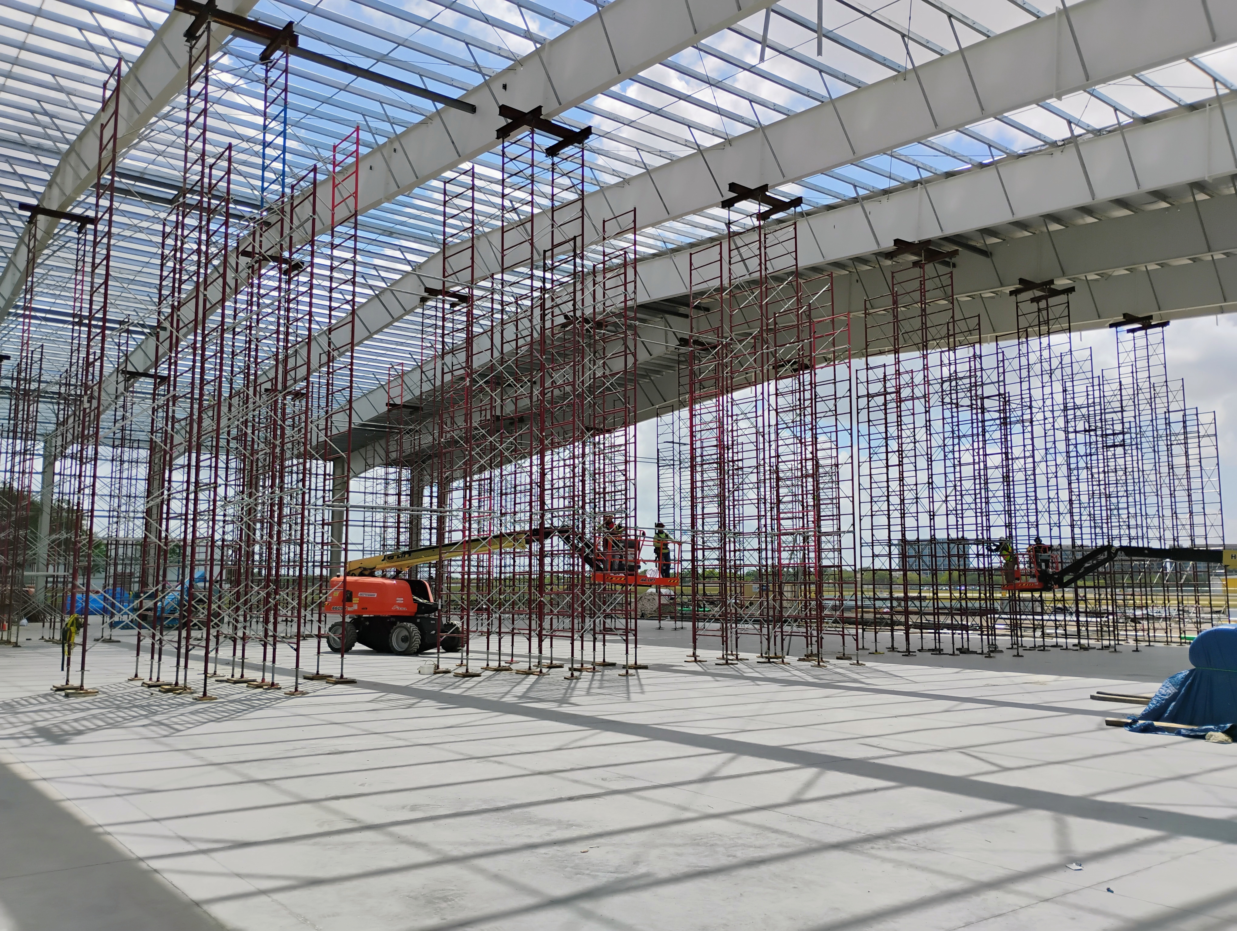 TIA Hangar Roof Framing Repair